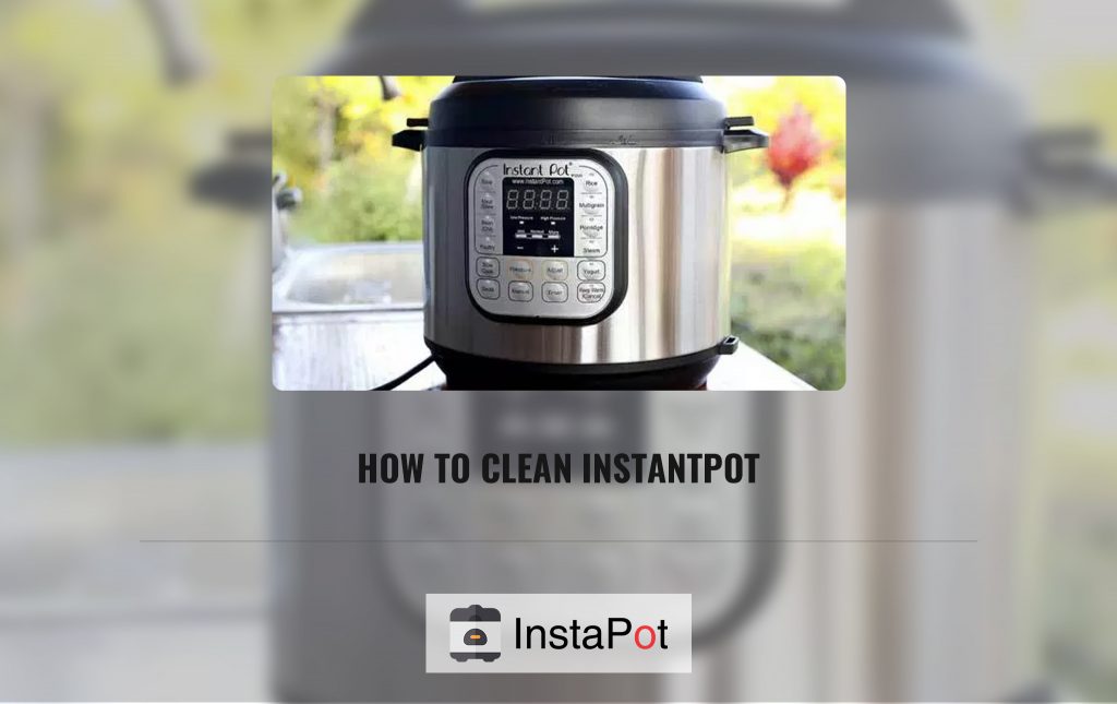 How to Clean a Instant Pot