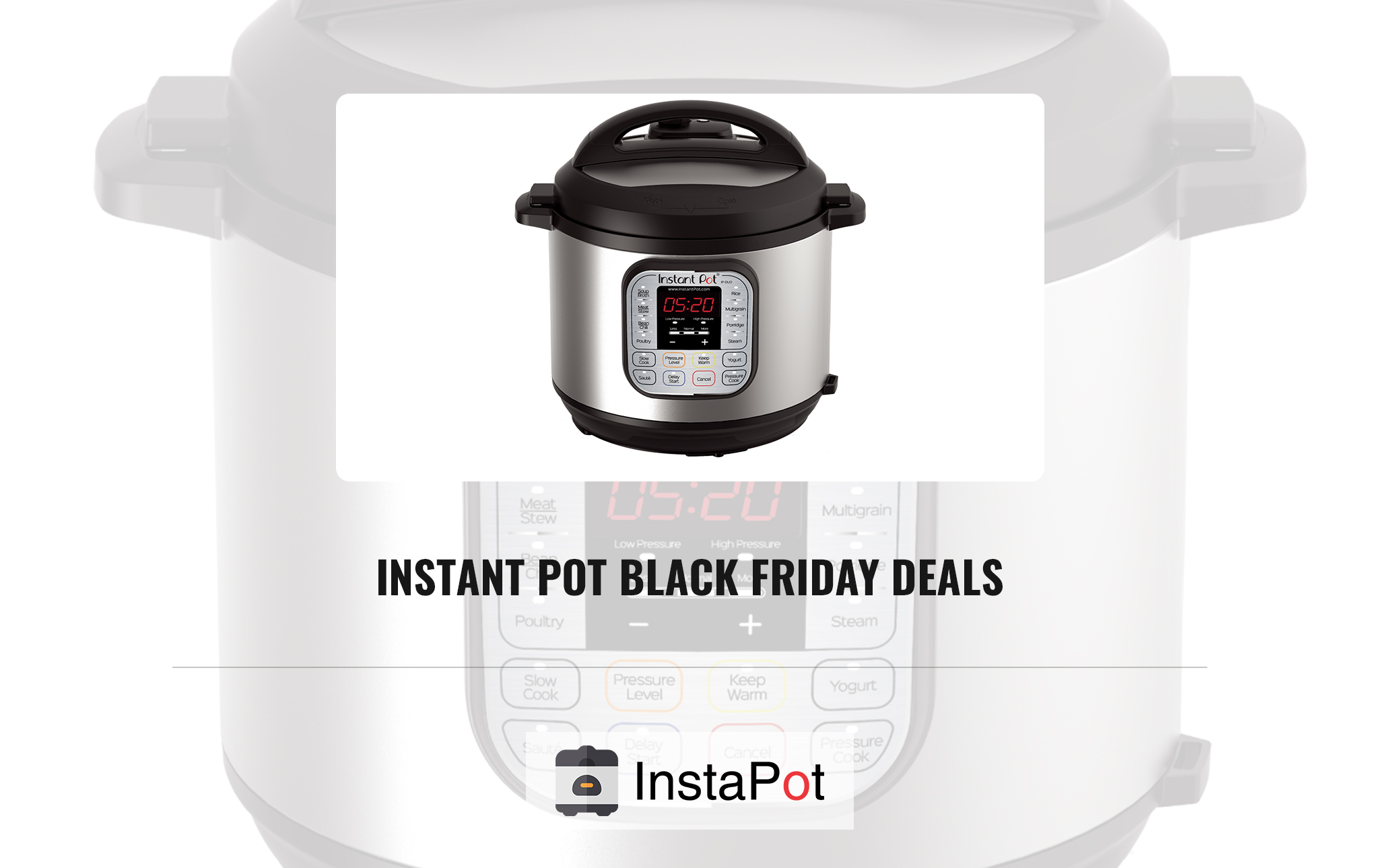 Instant Pot Black Friday Deals