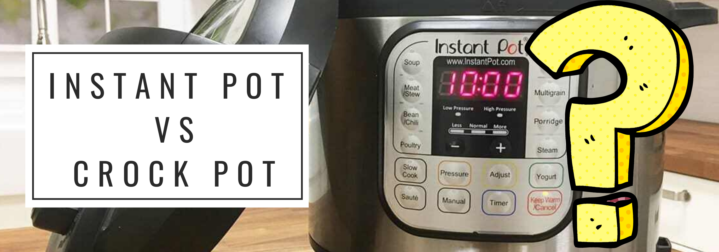 Instant Pot vs Crock Pot